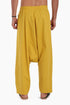 Harem pants in cotton with elastic waist and pockets
