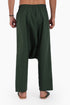 Harem pants in cotton with elastic waist and pockets