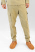 Cargo sweatpants in cotton and viscose cashmere with side pockets