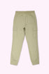 Cargo sweatpants in cotton and viscose cashmere with side pockets
