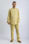 Linen straight leg pants with pockets