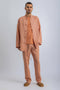 Linen straight leg pants with pockets