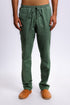 Refined slub cotton pants