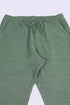 Refined slub cotton pants