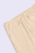 Refined slub cotton pants