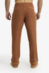 Jacquard straight-leg pants with drawstring