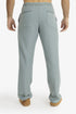 Jacquard straight-leg pants with drawstring