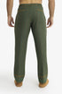 Jacquard straight-leg pants with drawstring