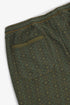 Jacquard straight-leg pants with drawstring