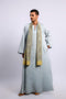 Linen jellabiya with side pockets