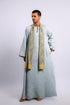 Linen jellabiya with side pockets