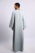 Linen jellabiya with side pockets