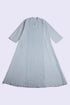 Linen jellabiya with side pockets