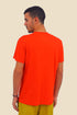 T-Shirt in cotton jersey with round neckline
