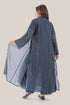 Long Coat with draped shawl collar