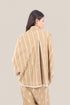 Striped patterned jacquard jacket