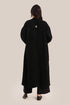 Embroidered wool blend bouclette coat