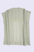 Embroidered coverup in striped linen