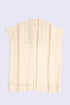 Loose fit coverup in linen and cotton with front and back bib