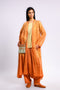 Printed Egyptian light cotton voile coat with pockets