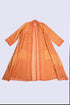 Printed Egyptian light cotton voile coat with pockets