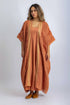 Long oversized Abaya in light cotton voile