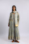 Long teared Egyptian cotton voile coat with pockets