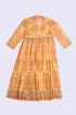 Long teared Egyptian cotton voile coat with pockets