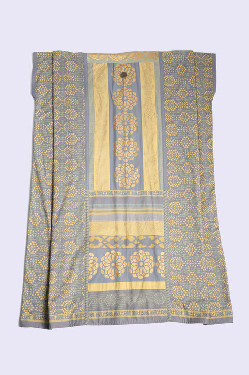 Reversible oversized artisan cotton coverup