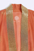 Gold printed Egyptian cotton gauze coat
