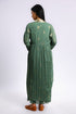 Gold printed Egyptian cotton gauze coat