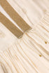 Gold printed Egyptian cotton gauze coat