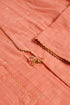 Luminous Egyptian cotton slub long coat