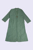 Luminous Egyptian cotton slub long coat