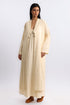 Luminous Egyptian cotton slub long coat