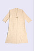 Luminous Egyptian cotton slub long coat