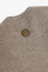 Oversized wool-blend bouclé coat with raw edges