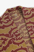 Long quilted cotton-blend Ottoman coat