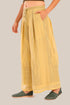 Wide leg pants with pleats