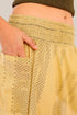 Harem pants with elastic waistline