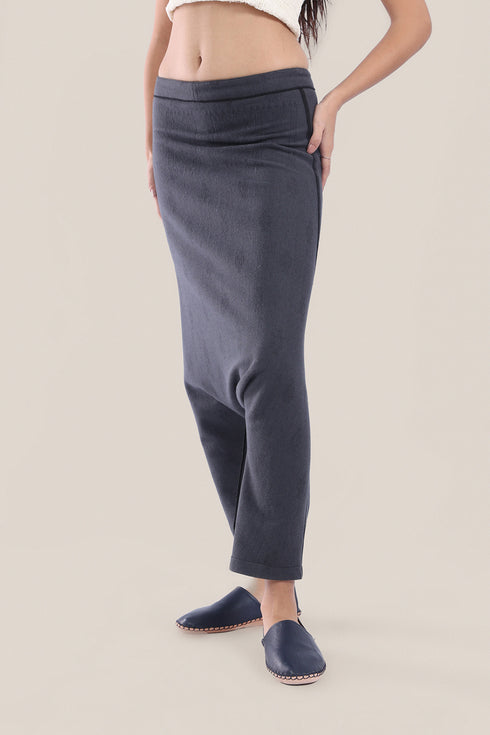 Jacquard harem pants