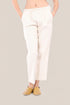 Linen cotton blend pants