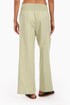 Wide leg pants in cotton with two front patch pockets