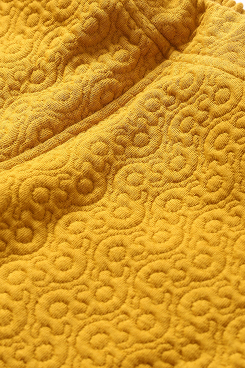 Straight leg pants with elastic on the back