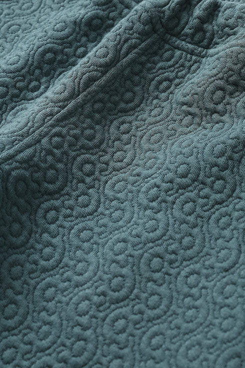 Straight leg pants with elastic on the back