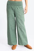 Flow wide leg pants in cotton