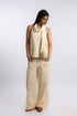 Flow wide leg pants in cotton