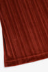 Pleated velvet wide-leg pants with elastic back