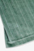 Pleated velvet wide-leg pants with elastic back