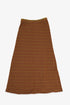 Patterned jacquard harem pants with front pleat